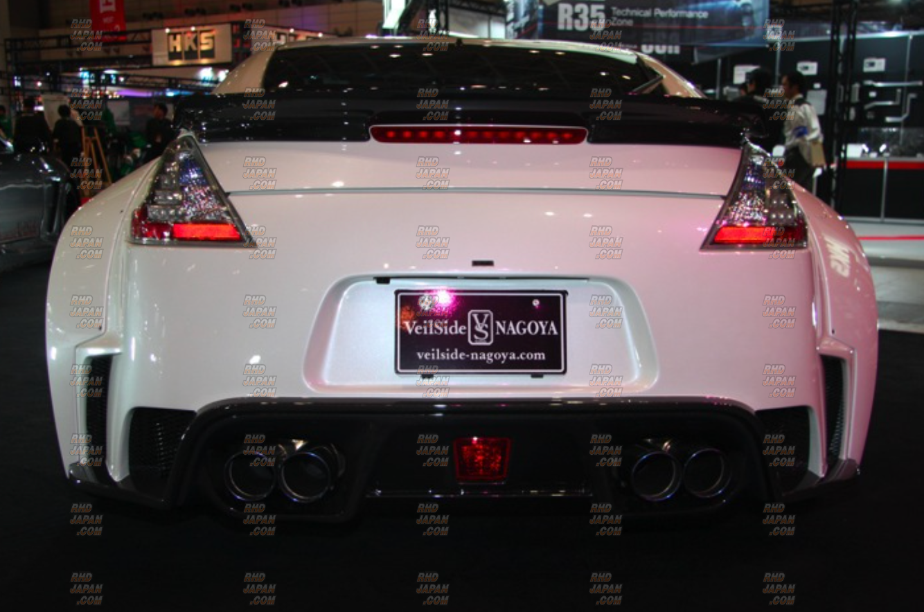 Veilside Rear Spoiler Version 1 Model Carbon Fiber - Fairlady Z Z34